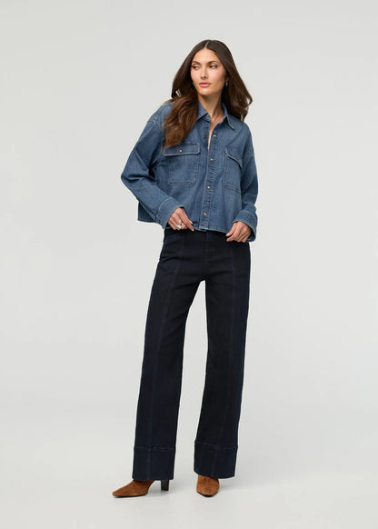 Denim Lite Boxy Shirt