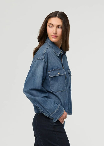 Denim Lite Boxy Shirt