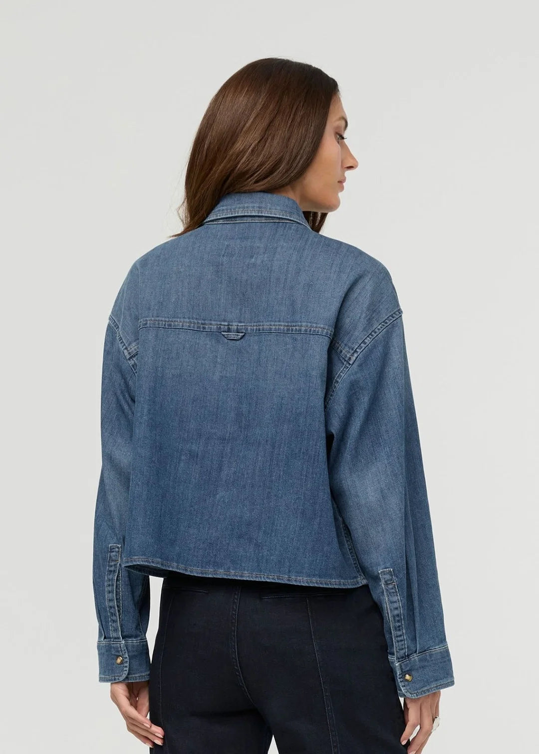 Denim Lite Boxy Shirt