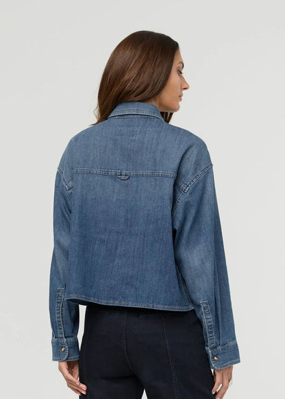 Denim Lite Boxy Shirt