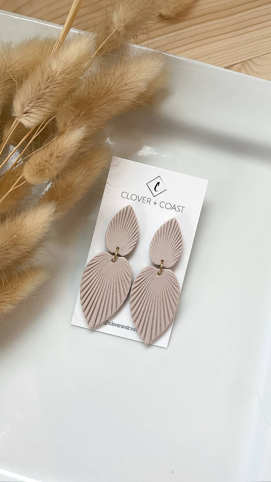 Palm - Polymer Clay Earrings
