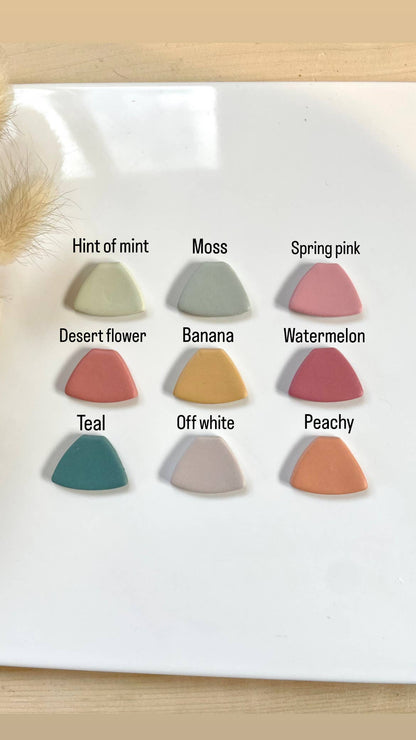 Fleur - Polymer Clay Earrings