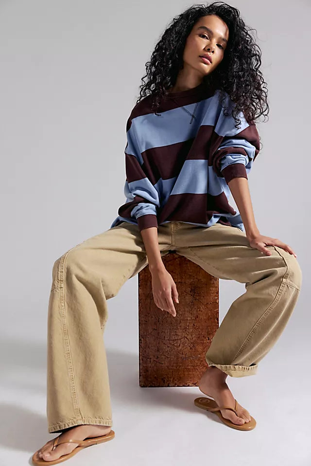 Classic Stripe Crew