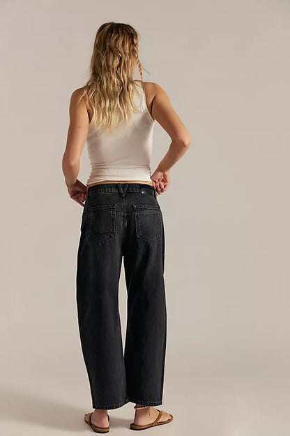 Deep Trance Dropped Boyfriend Jean