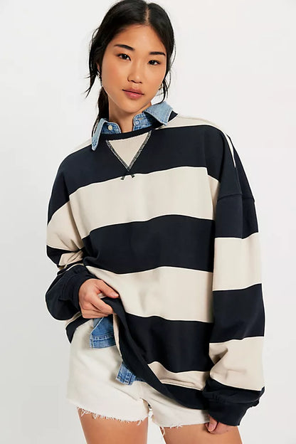 Classic Stripe Crew
