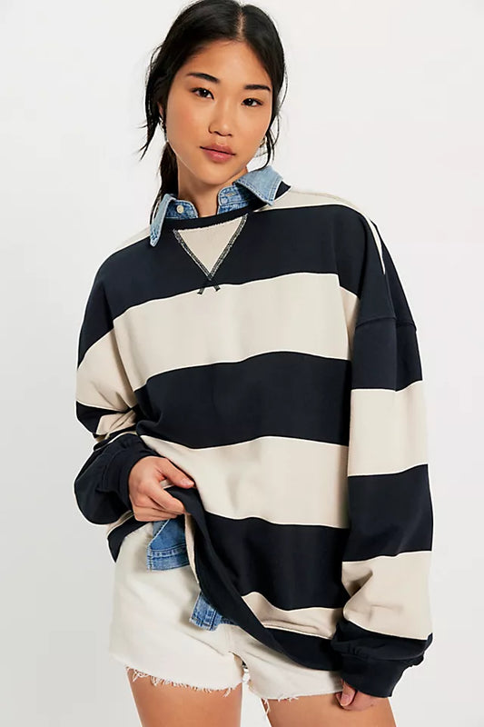 Classic Stripe Crew