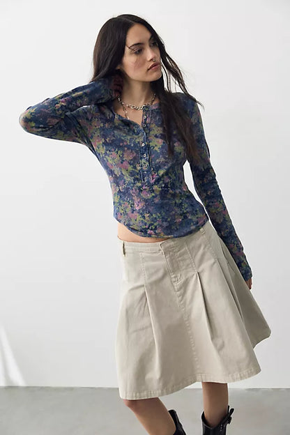 Jamie Printed Henley