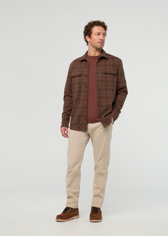 Performance Flannel Overshirt