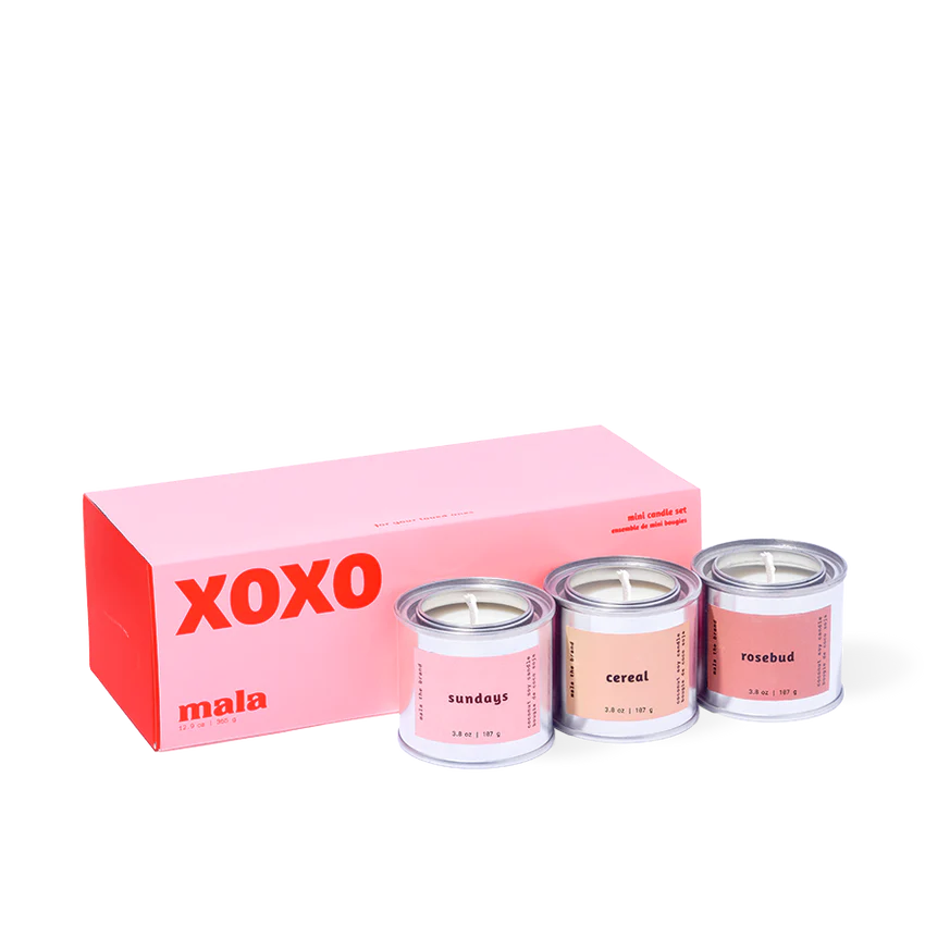 Mala mini candle set